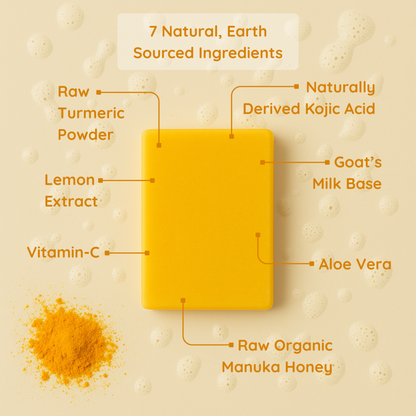 Turmeric & Kojic Acid - Skin Brightening Soap